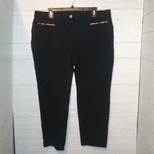 Chicos Black So Slimming Ankle Pant